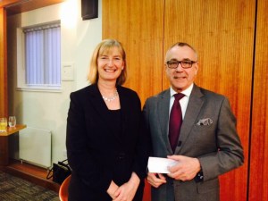 Sarah & Roy before the chat...