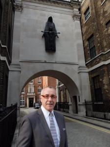 Roy on his way in...